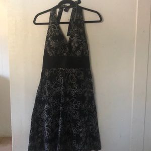 White House Black Market halter dress
